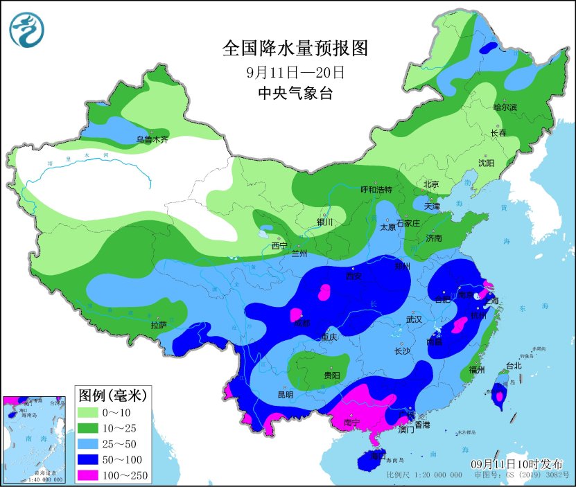 四川盆地至江淮江南有较强降雨过程  内蒙古东北部黑龙江西北部将有初霜冻