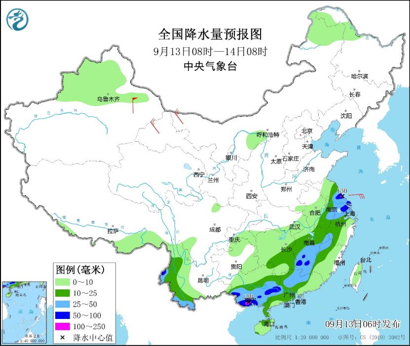 苏皖赣粤桂等地仍有明显降雨 冷空气来袭北方部分地区气温有波动