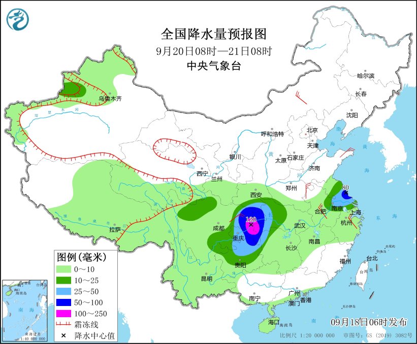 东北地区有强飑线对流  江汉黄淮有大暴雨(图4)