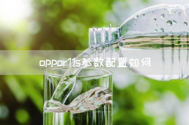 oppor11s参数配置如何(图1)