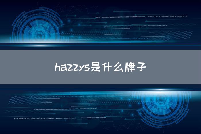 hazzys是什么牌子