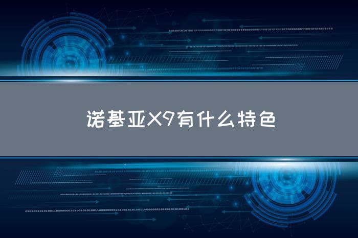 诺基亚X9有什么特色(图1)