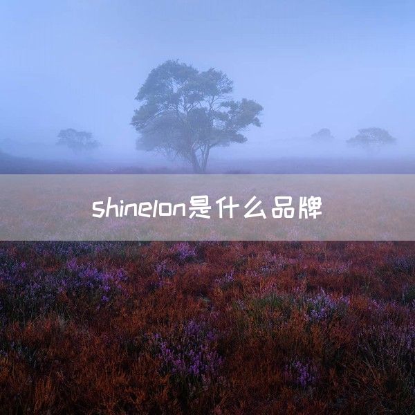 shinelon是什么品牌(图1)