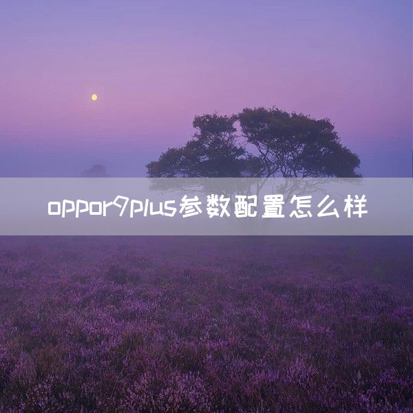 oppor9plus参数配置怎么样(图1)