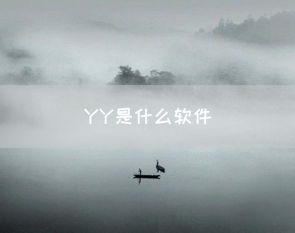 YY是什么软件(图1)