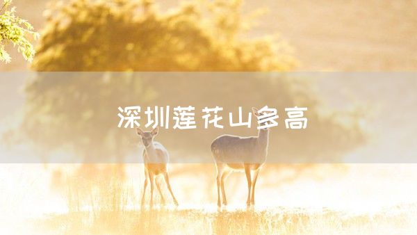 深圳莲花山多高(图1)