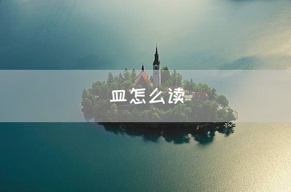 皿怎么读(图1)